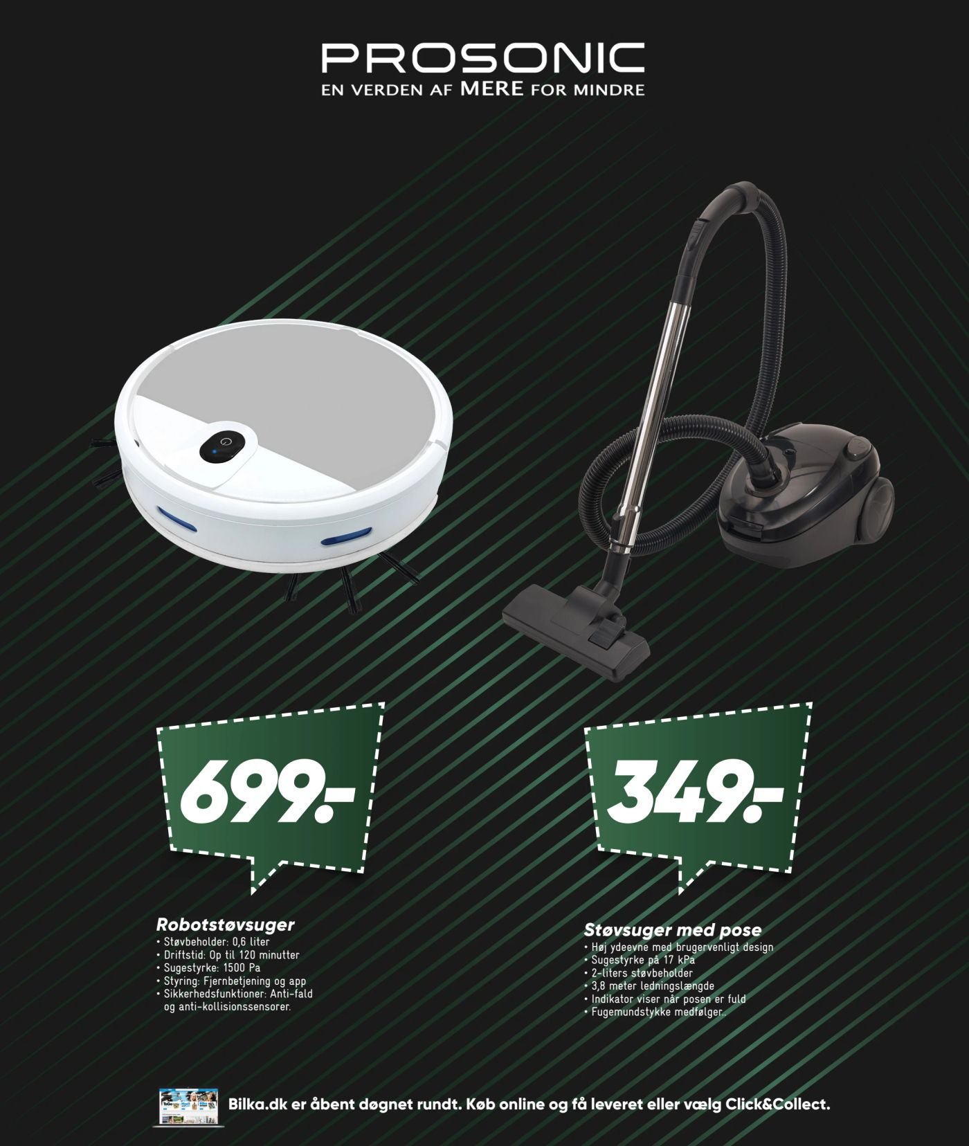 Robotstøvsuger – Bilka