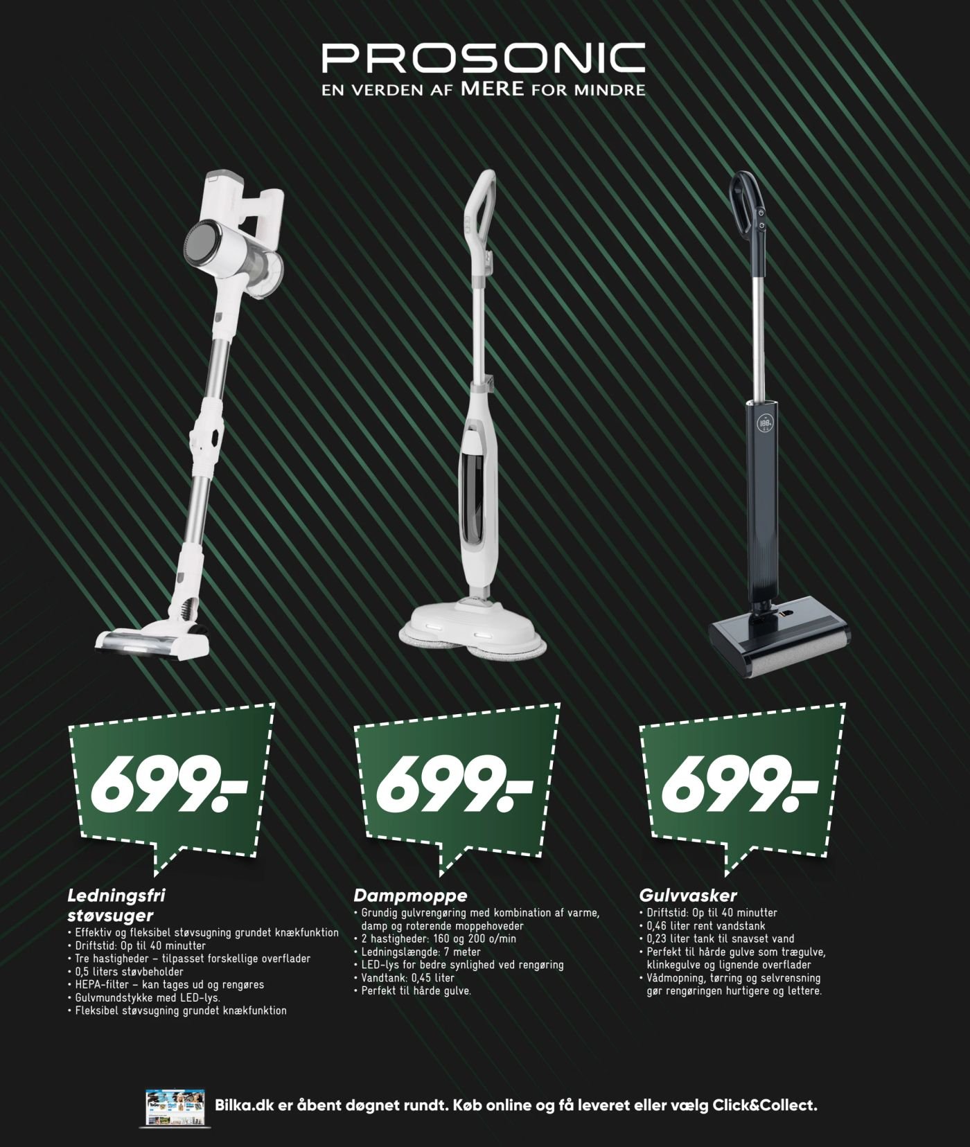 Dampmoppe – Bilka