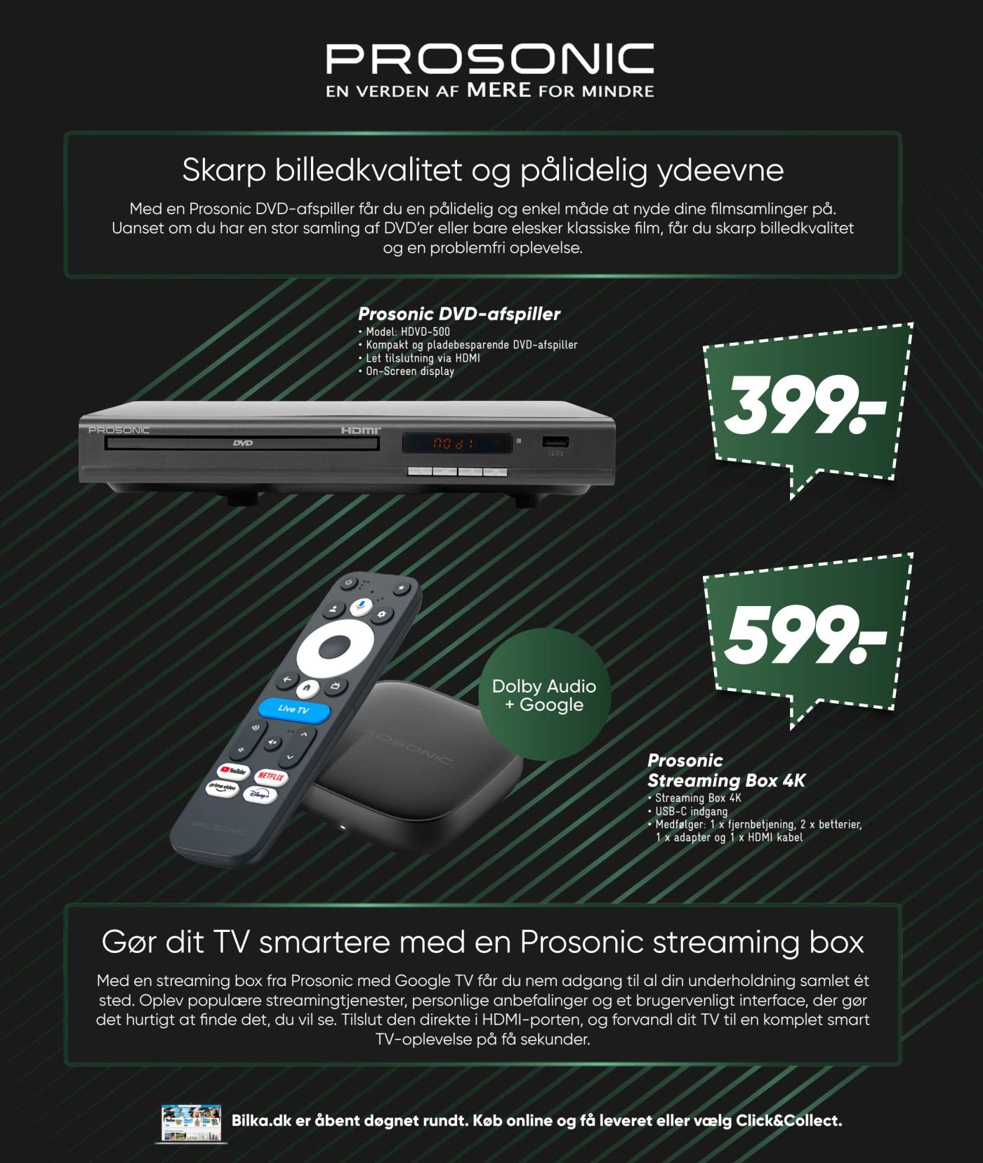 Prosonic Streaming Box 4K – Bilka