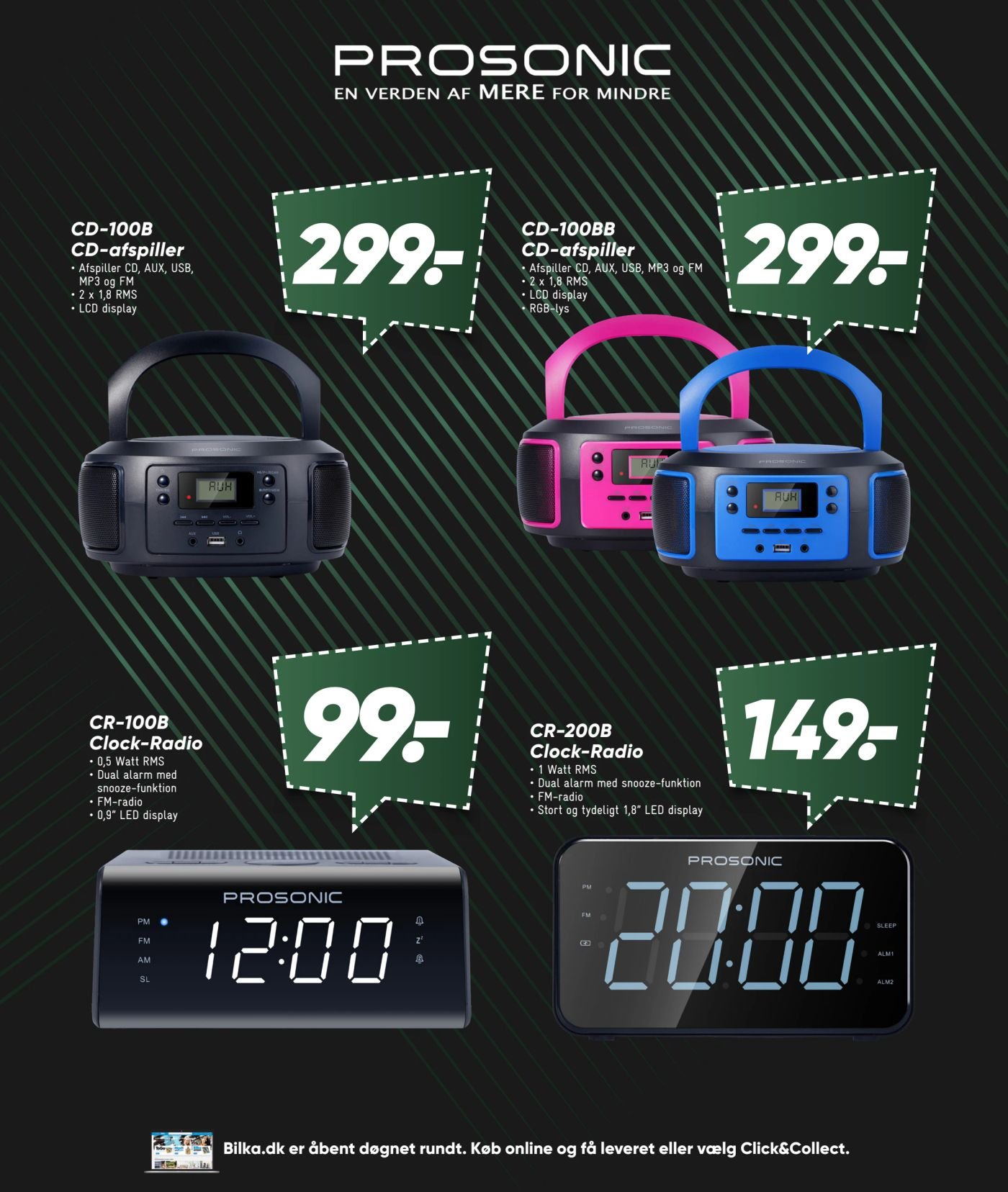 CD-100BB CD-afspiller – Bilka