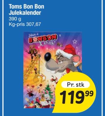 Toms Bon Bon Julekalender – fakta Tyskland