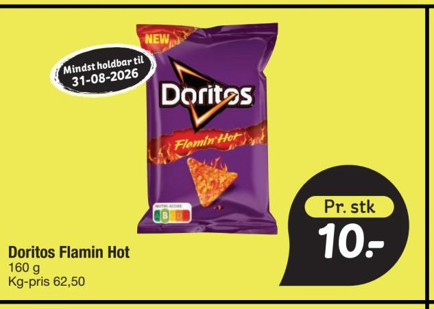 Doritos Flamin Hot – fakta Tyskland