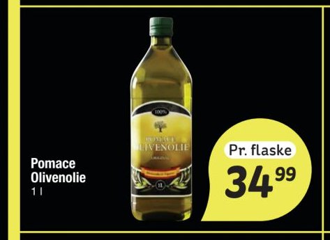 Pomace Olivenolie – fakta Tyskland