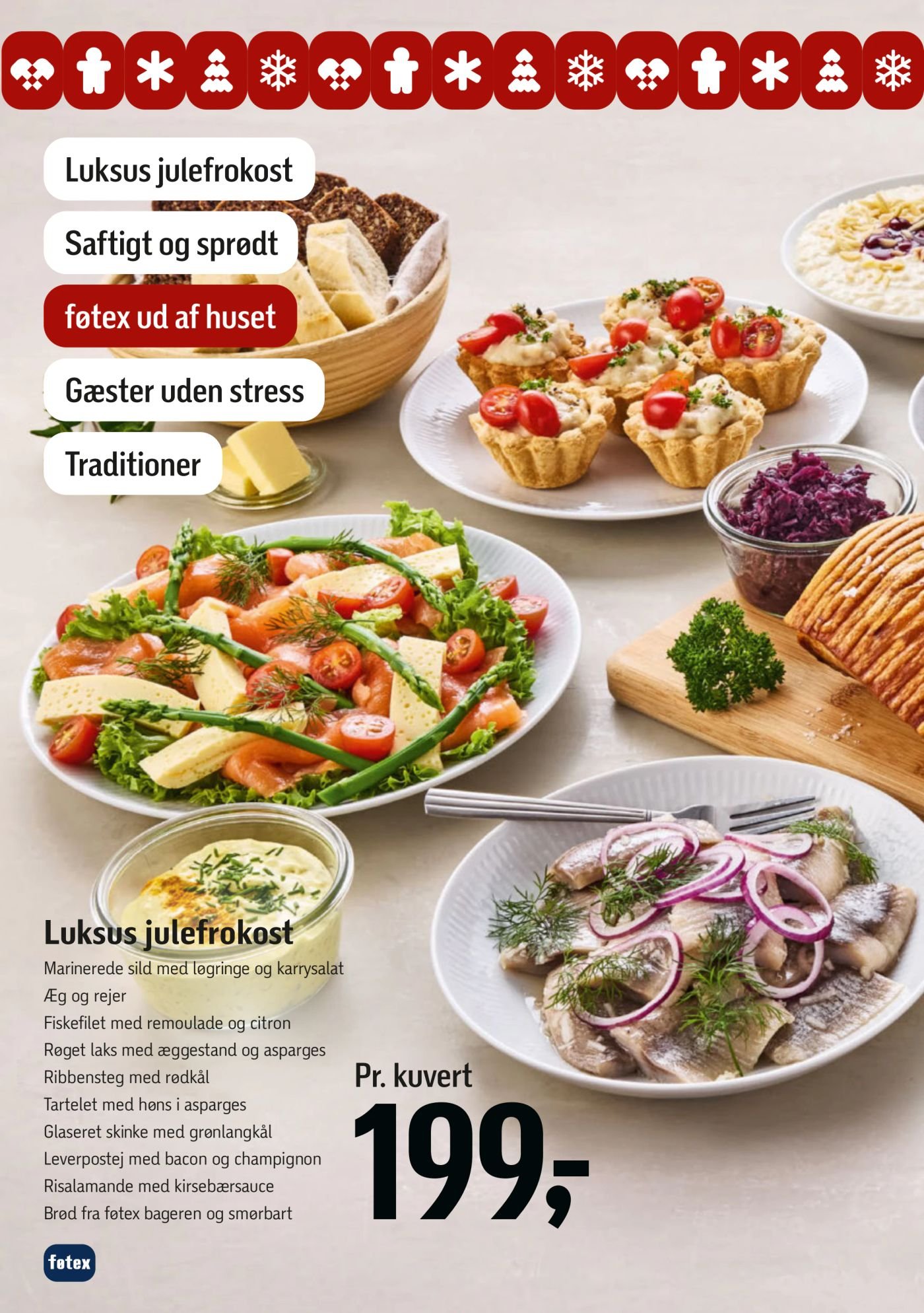 Luksus julefrokost – Føtex