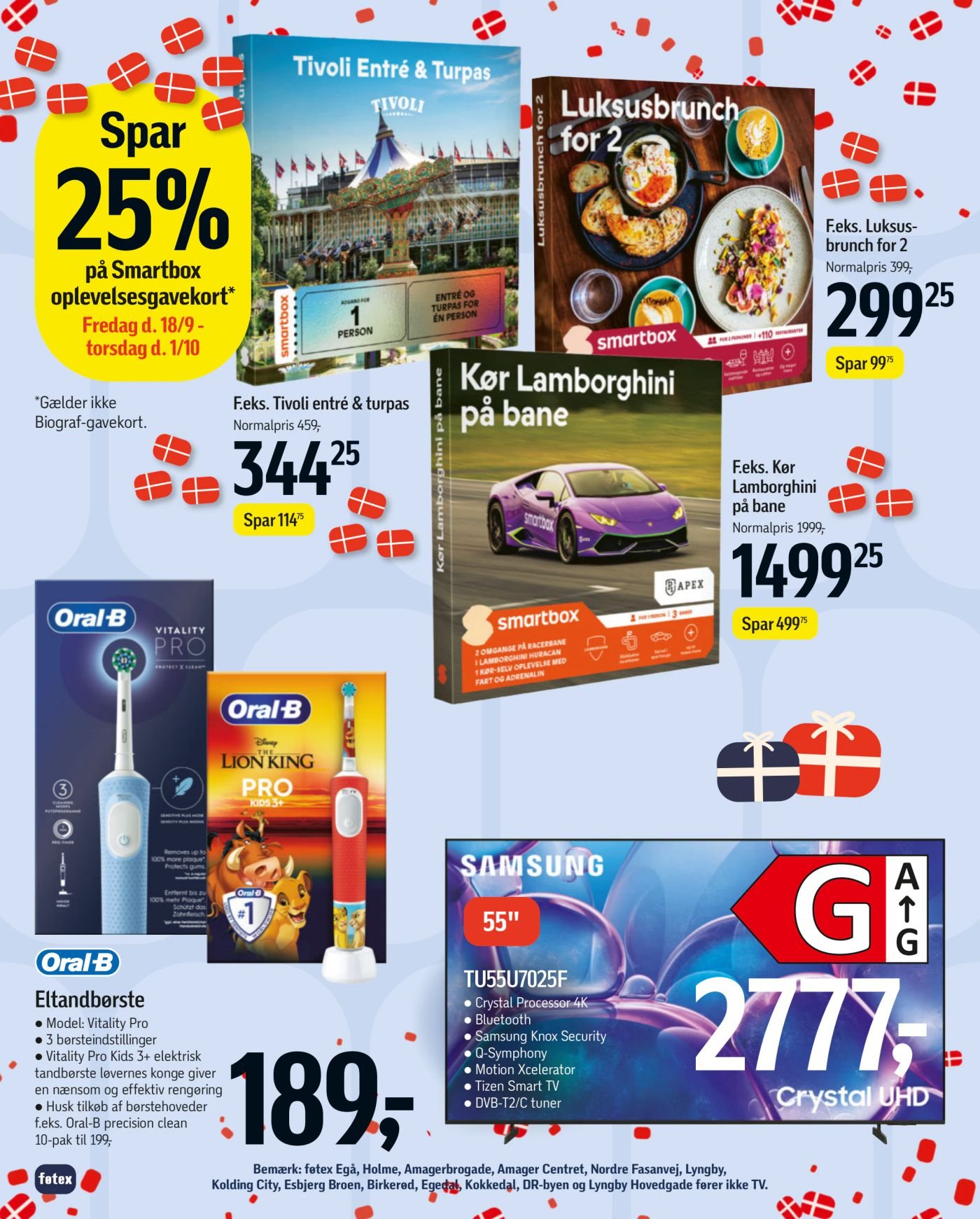 Tivoli entré & turpas – Føtex
