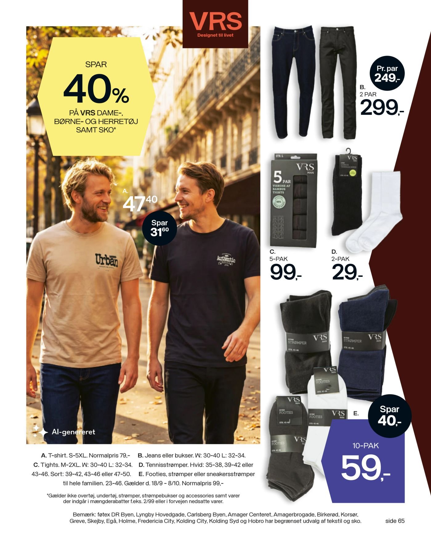 Footies, strømper eller sneakersstrømper – Føtex