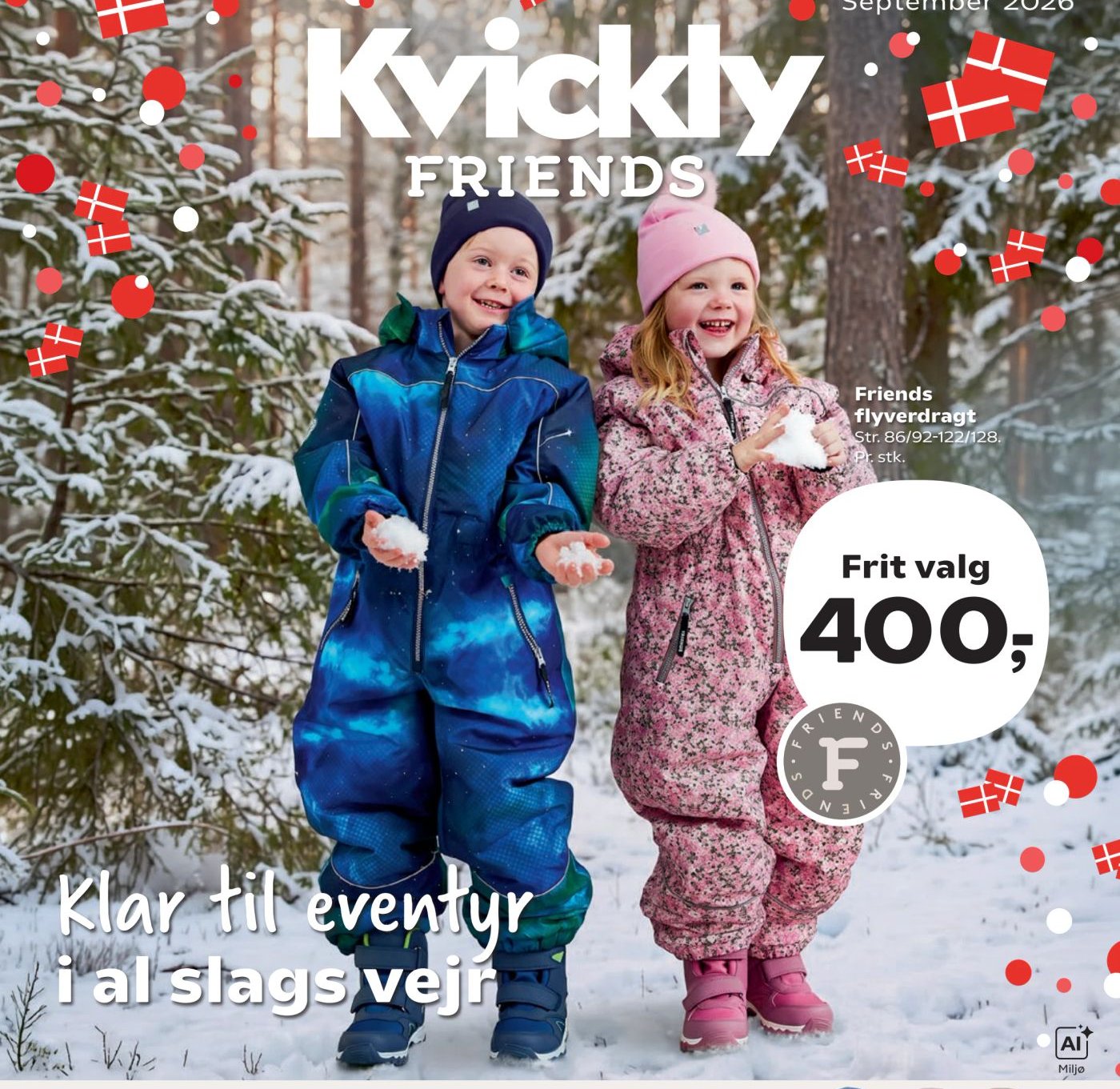 Friends flyverdragt – Kvickly