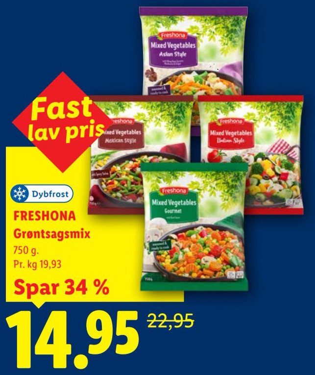 FRESHONA Grøntsagsmix – Lidl