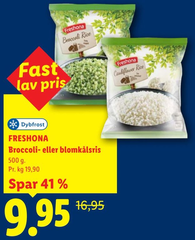 FRESHONA Broccoli- eller blomkålsris – Lidl