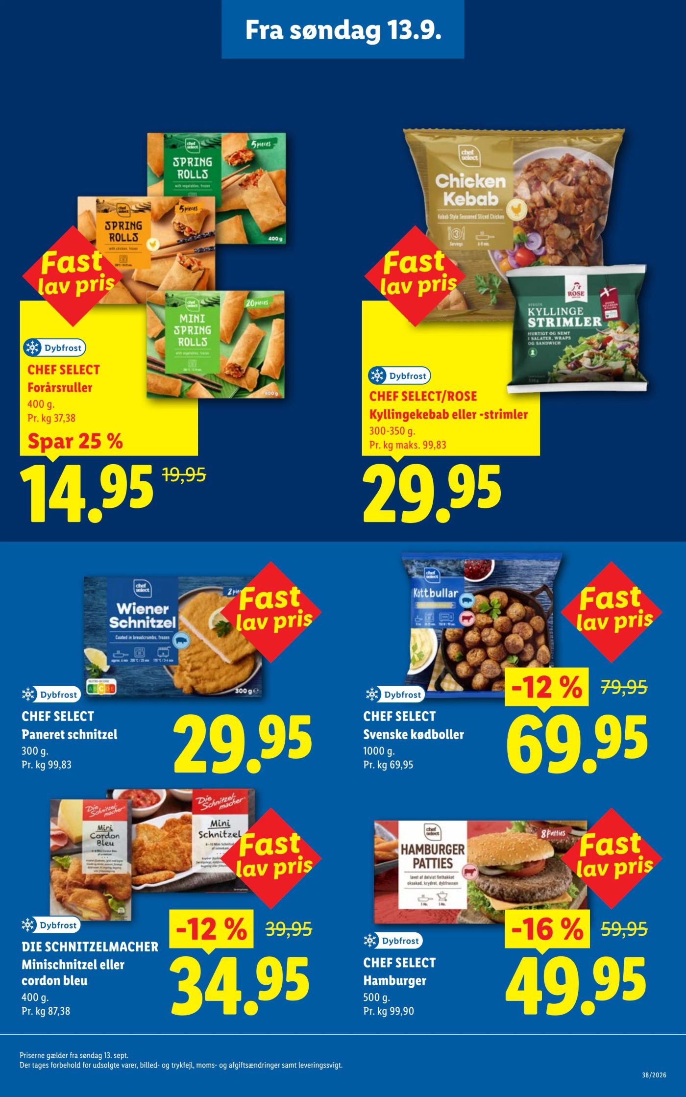 CHEF SELECT Forårsruller – Lidl