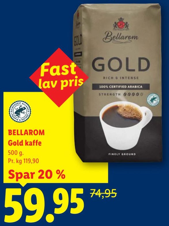 BELLAROM Gold kaffe – Lidl
