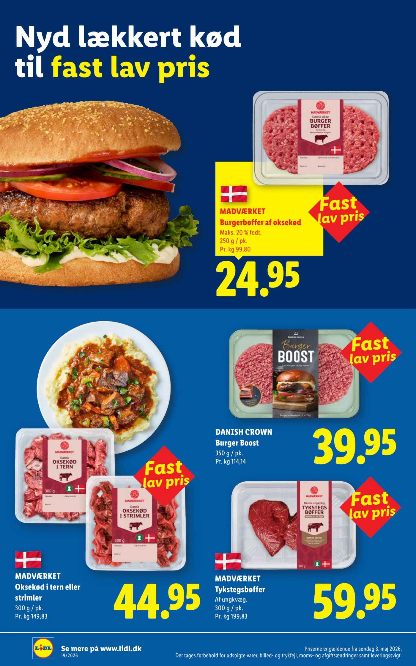 Danish Crown Burger Boost – Lidl