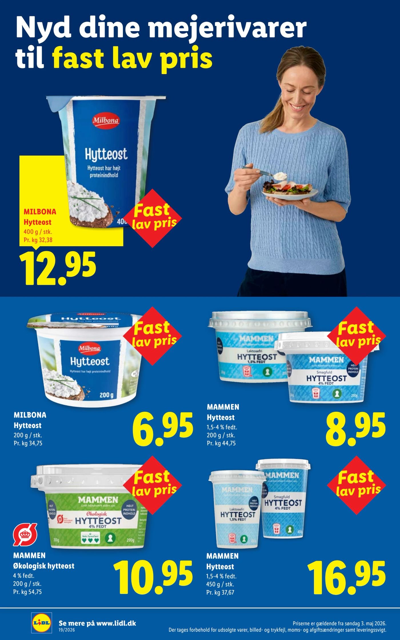 MILBONA Hytteost – Lidl