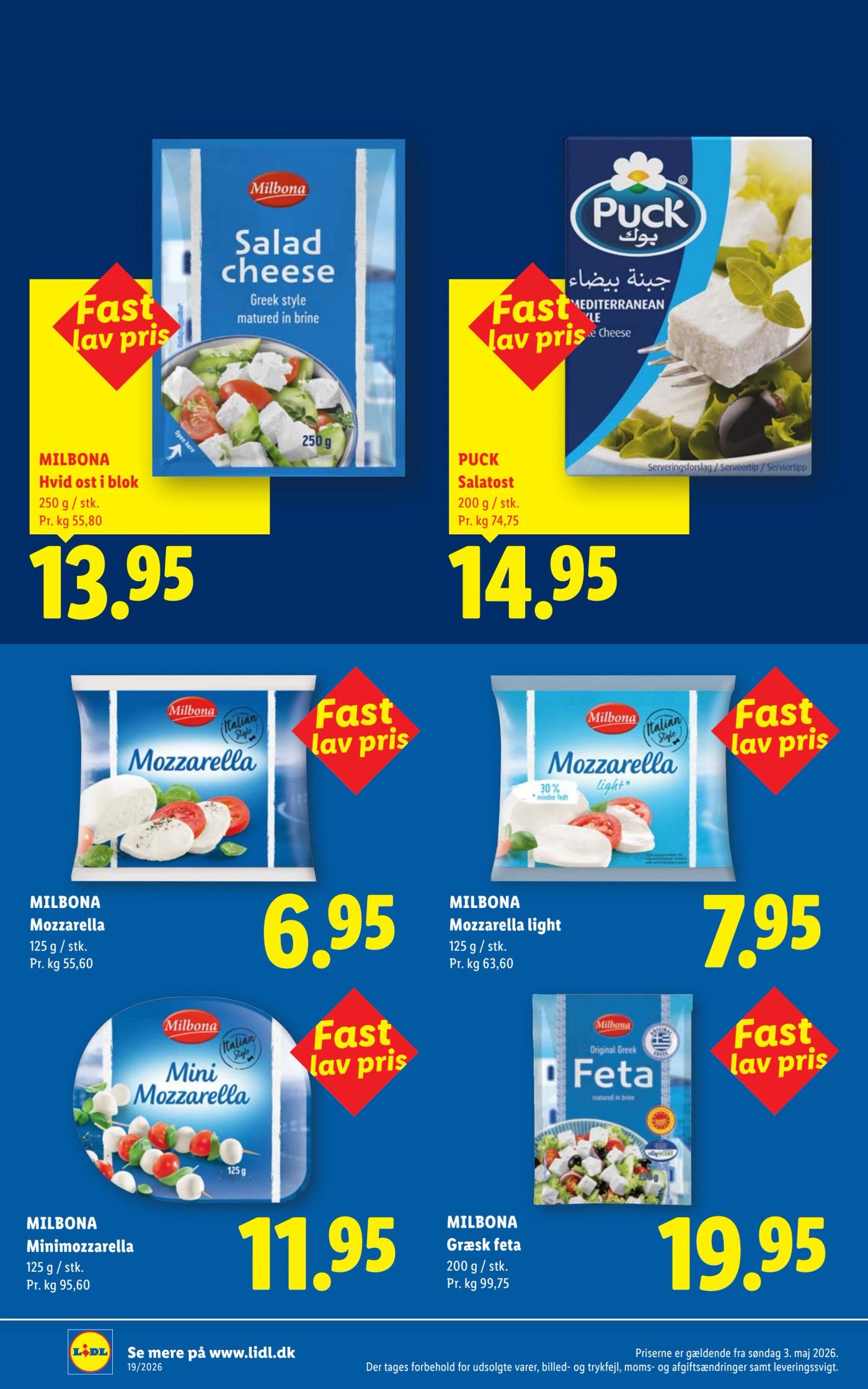 MILBONA Minimozzarella – Lidl