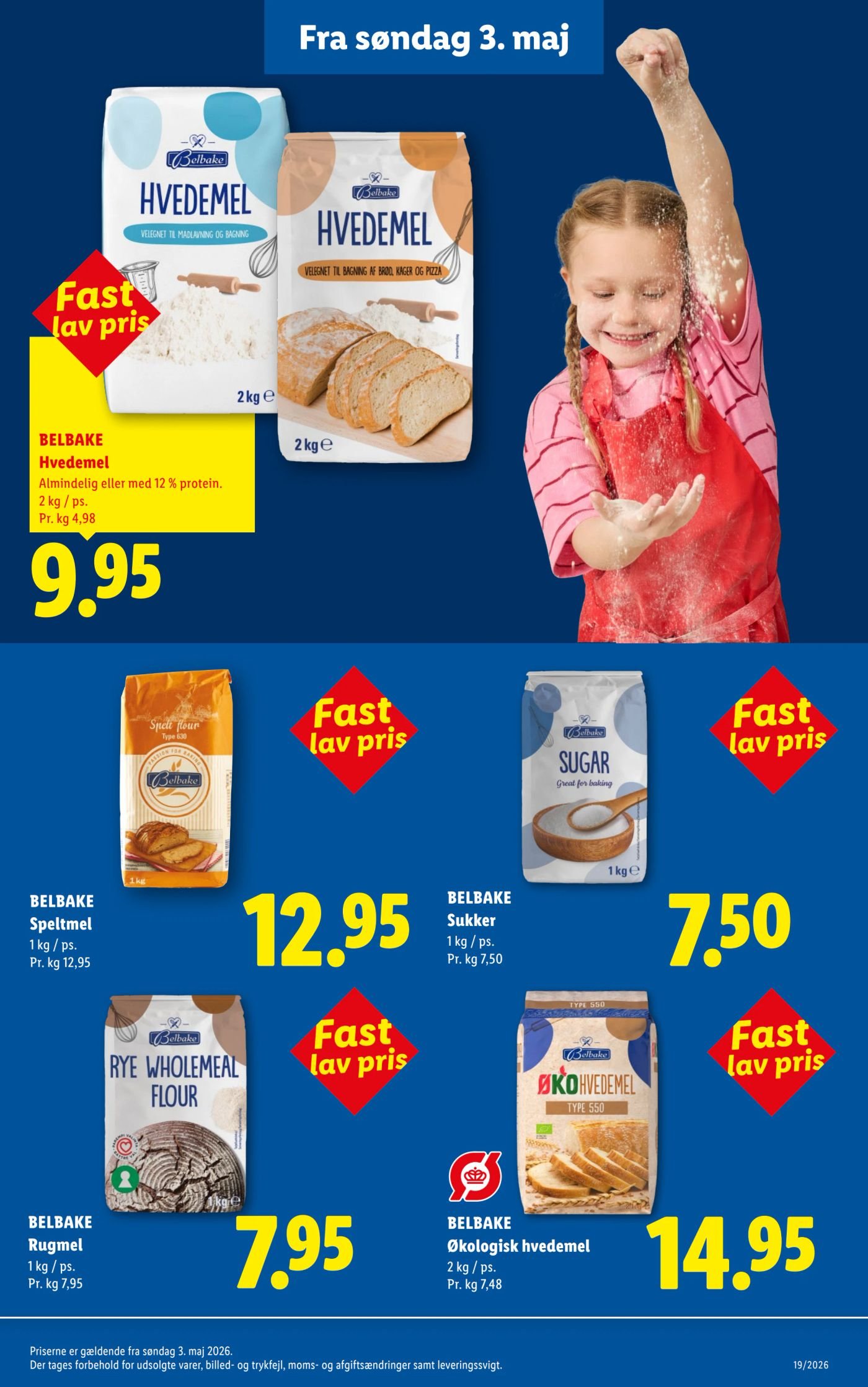 BELBAKE Økologisk hvedemel – Lidl