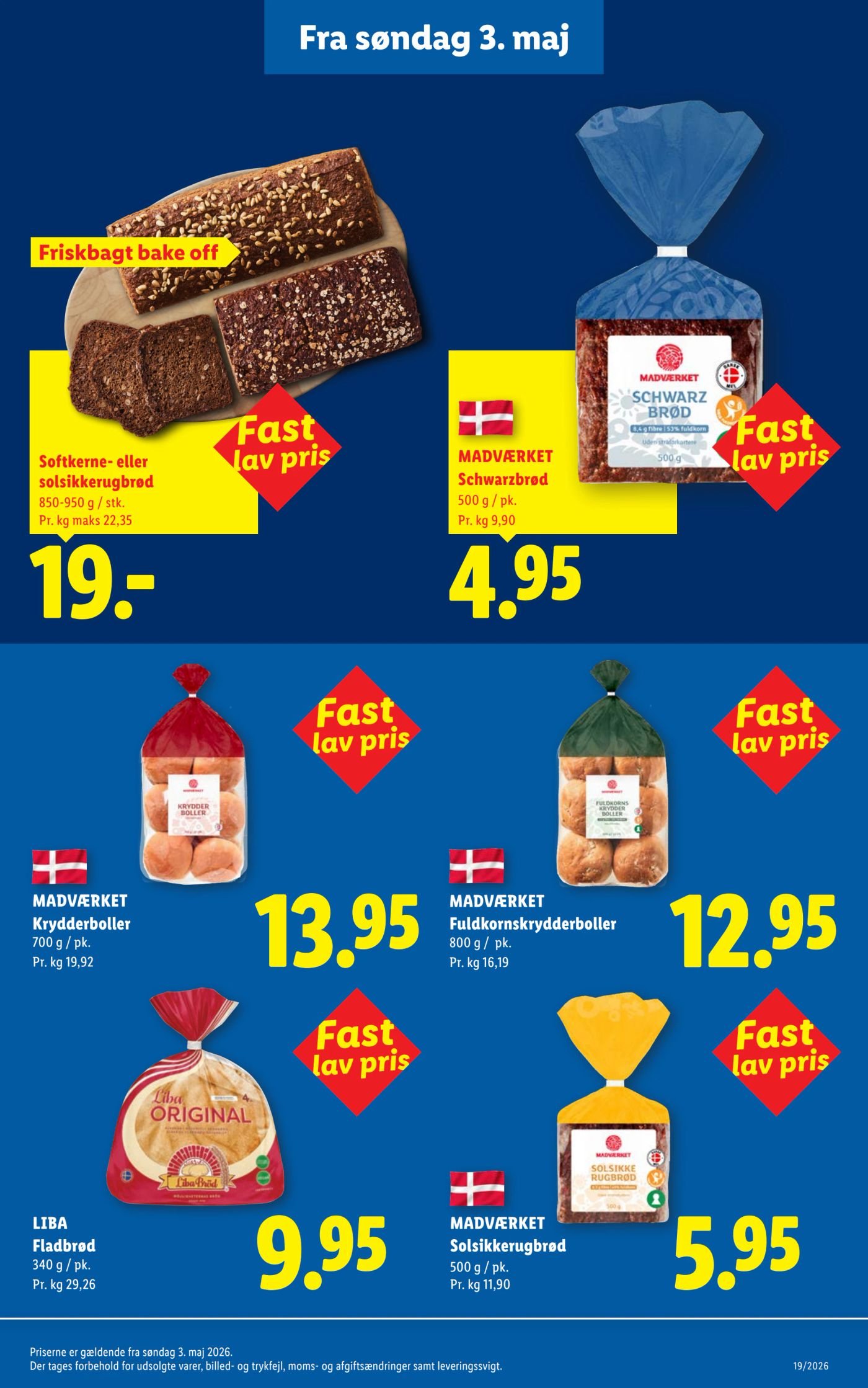 MADVÆRKET Solsikkerugbrød – Lidl