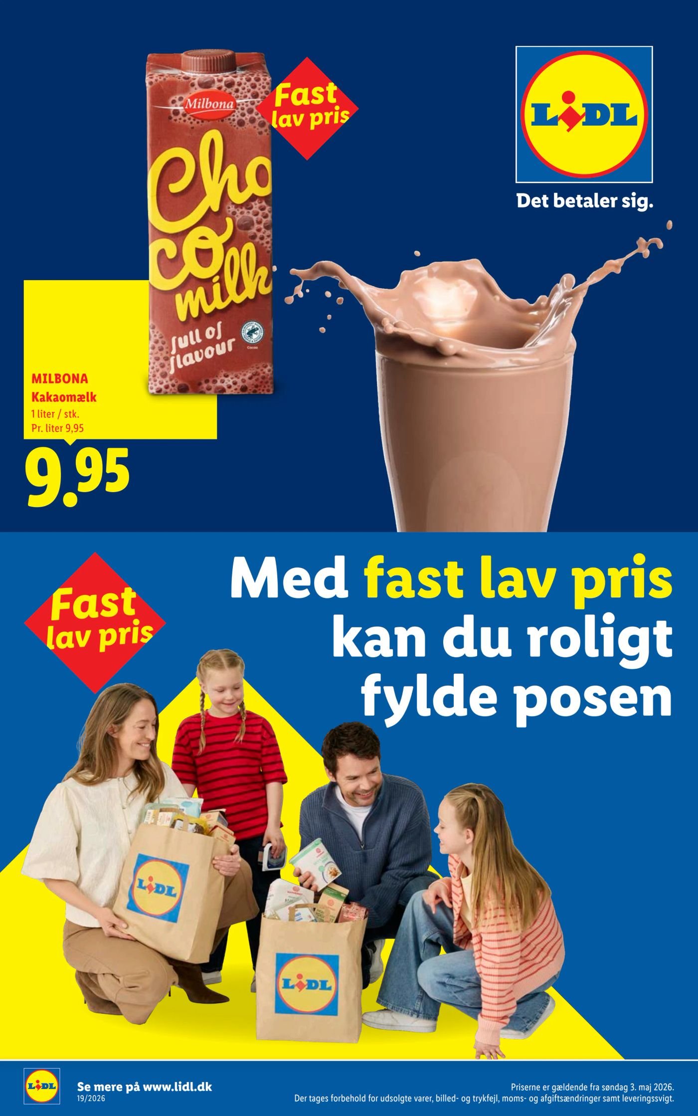 MILBONA Kakaomælk – Lidl