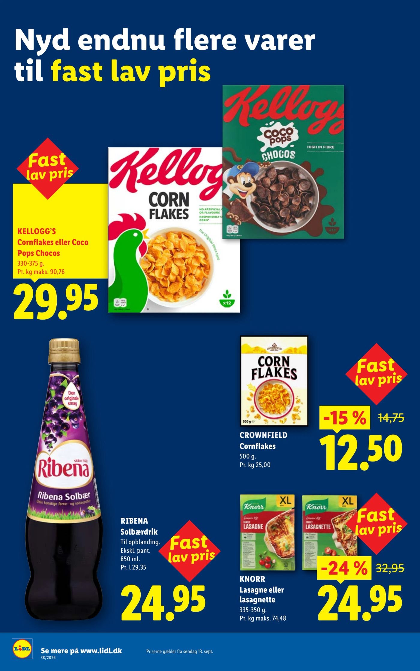 RIBENA Solbærdrik – Lidl