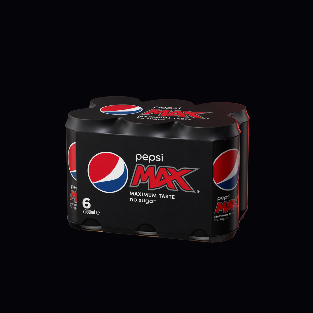 Pepsi Max 6-pak dåser (6x33cl) – Føtex
